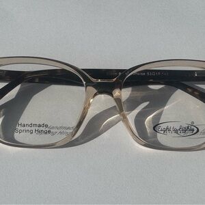 Eight To Eight Elona Beige/Tortoise 53/17/145  Eyeglass Frame